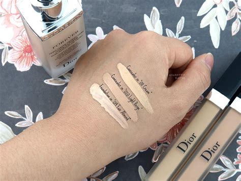 Dior concealer foundation